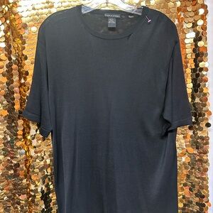 Black Short Sleeve Men's Tee